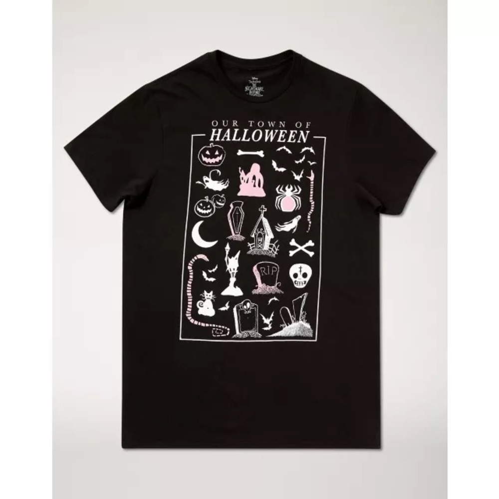 Our Town of Halloween T Shirt - The Nightmare Before Christmas
